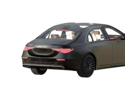 Mercedes Benz S500 2020 3D model