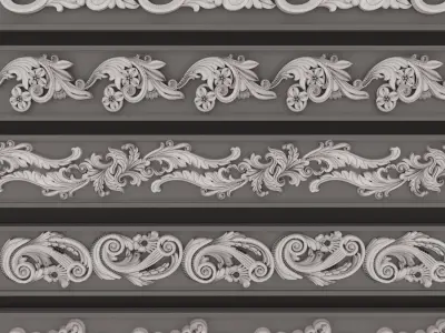Trim Ornament 136 3D model