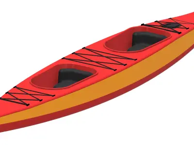 Kayak 3D print model