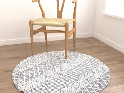 Rugs No 393 Low-poly 3D model