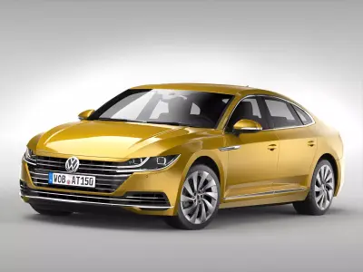 Volkswagen Arteon 2018 3D model