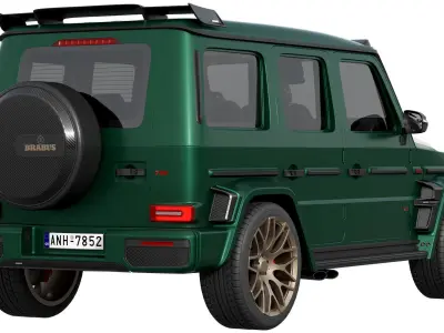 Mercedes-Benz AMG G63 BRABUS 700 WIDESTAR 3D model