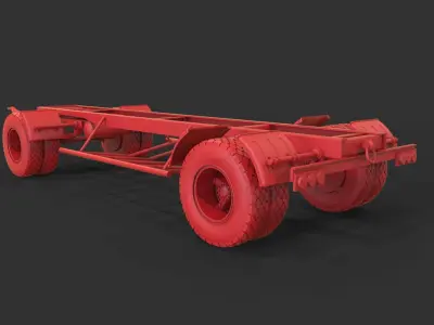 Trailer mod1  3D print model