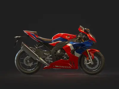 Base model  Honda CBR 1000 RR 2020 3D model