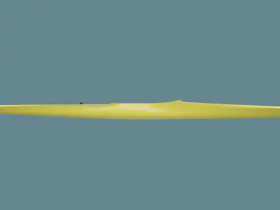 Sprint kayak - Nelo 3D model