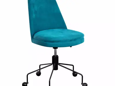 Office chair 03 3D model buy