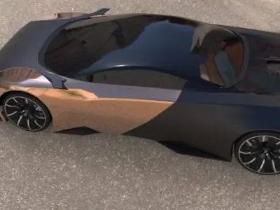 Peugeot onyx 3D model