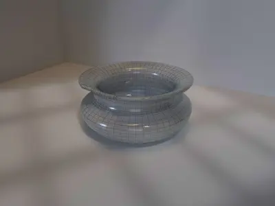 clay vase jarron de barro Free 3D model
