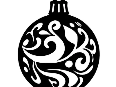 Christmas Ball Toy 3D print model