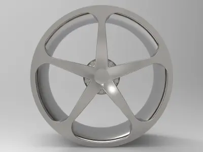 Car Rim 3D model