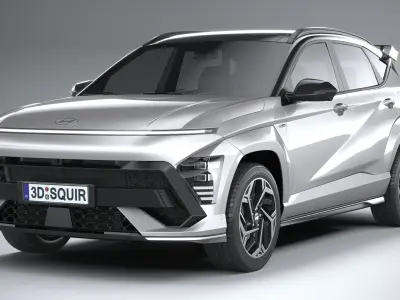 Hyundai Kona N Line 2024 3D model
