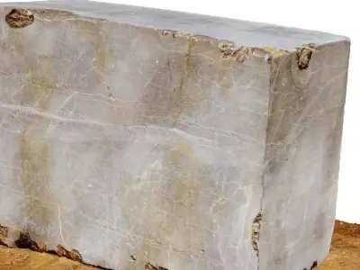 Block marble 3D model