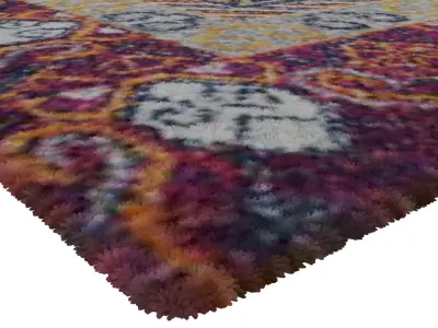 Rug Set 1241 3D model