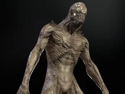 MutantZ7 Low-poly 3D model