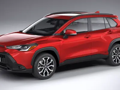Toyota Corolla Cross Hybrid 2023 3D model purchase