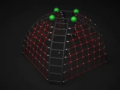 Teenagers Outdoors Toys 3D model