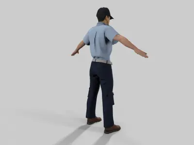 public security 3D model