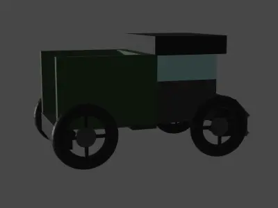 car 3d blender  3D model