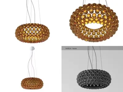 Caboche pendant 3D model