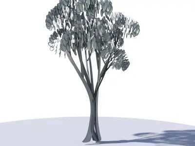 Cartoon tree S2Cv2 3D model