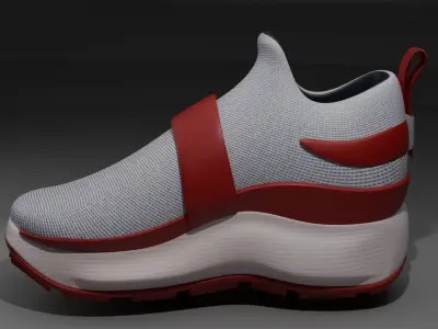 Sneakers 01 3D model