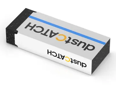 Eraser dust catch box 3D model
