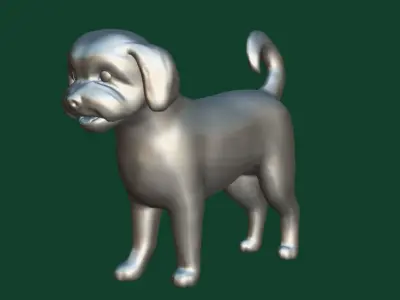 Havanese Dog Breed  Marvin 3D model