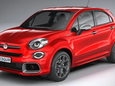 Fiat 500X Sport 2020 3D model