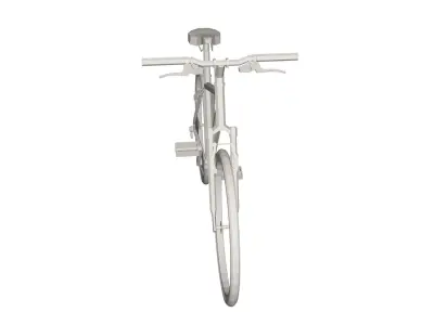 Bike sport vehicle Low-poly 3D model
