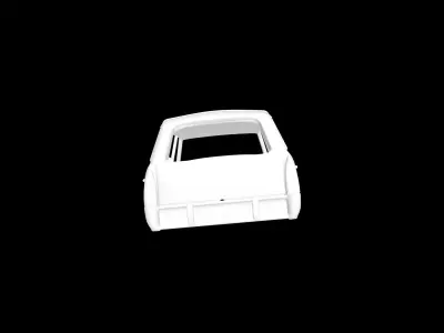 Peugeot 404 break 3D print model