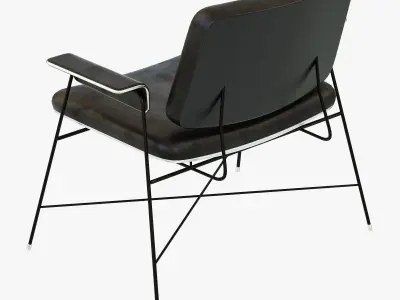 Baxter Bauhaus black 3D model