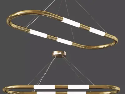 nuage pendant light  3D model