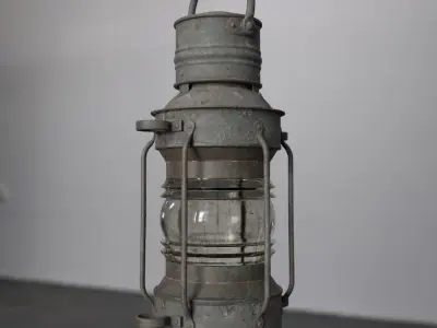 Small Boat Lantern 3D model