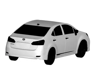 Lexus HS 3D model