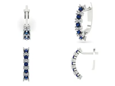 Earrings 28 3D print model