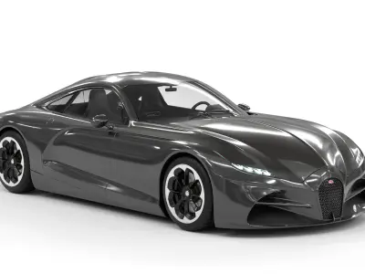 Bugatti Veyron PL 3D model