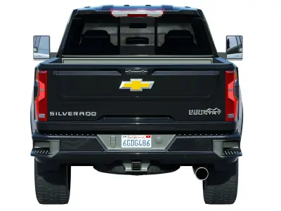 Chevrolet Silverado 2500HD High Country 2023 3D model