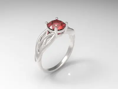Knot ring  3D print model