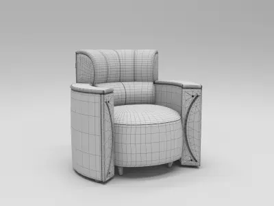 Cafelyn Sofa 3D model