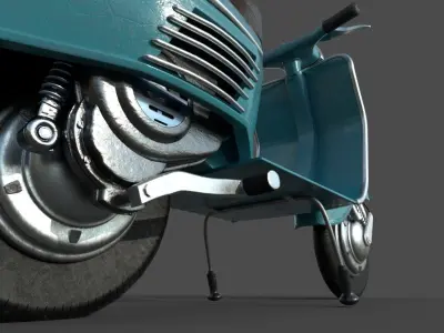 Vespa Model 3D model