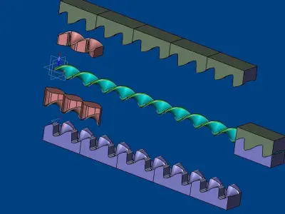 body of arrow toy Free 3D model