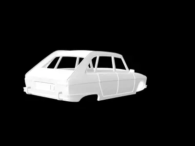 Renault 16 3D print model