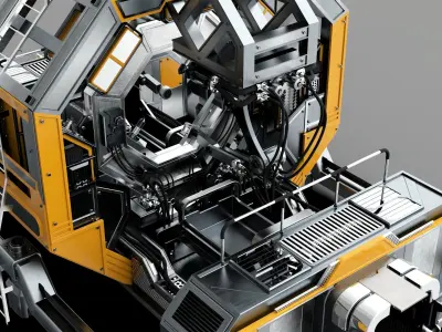 Satisfactory Assembler 3D model