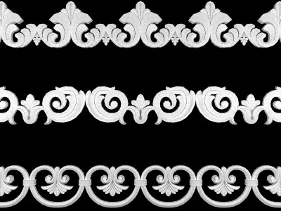  Path Ornament Pack 02 3D model