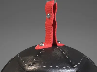 Punch Ball 3D Asset Low-poly 3D model