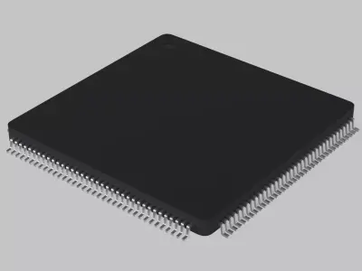 Microchip Pack 3D model