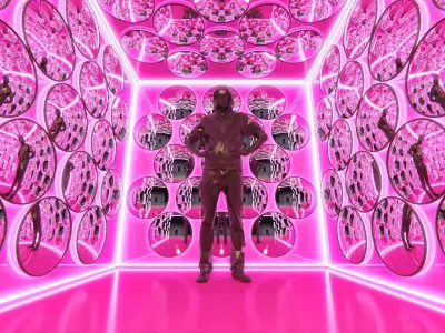 Cube Photo Opportunity 4 3D model