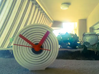 The Spiral - Desktop Clock Free 3D print model