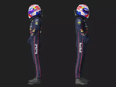 F1 Red Bull Suit 2025 3D model