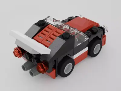 LEGO CREATOR Fast Car 30187 3D model